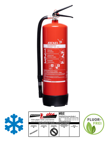 Jockel S6FLJM27 6 Liter  AB Feuerlöscher Schaum frostsicher